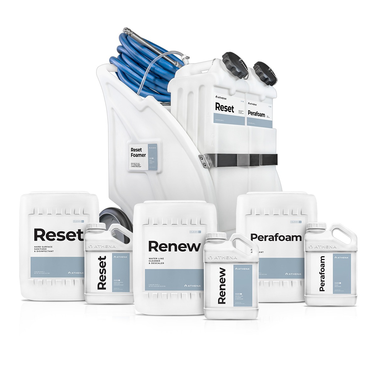 Athena Foamer cleaning and sanitation product