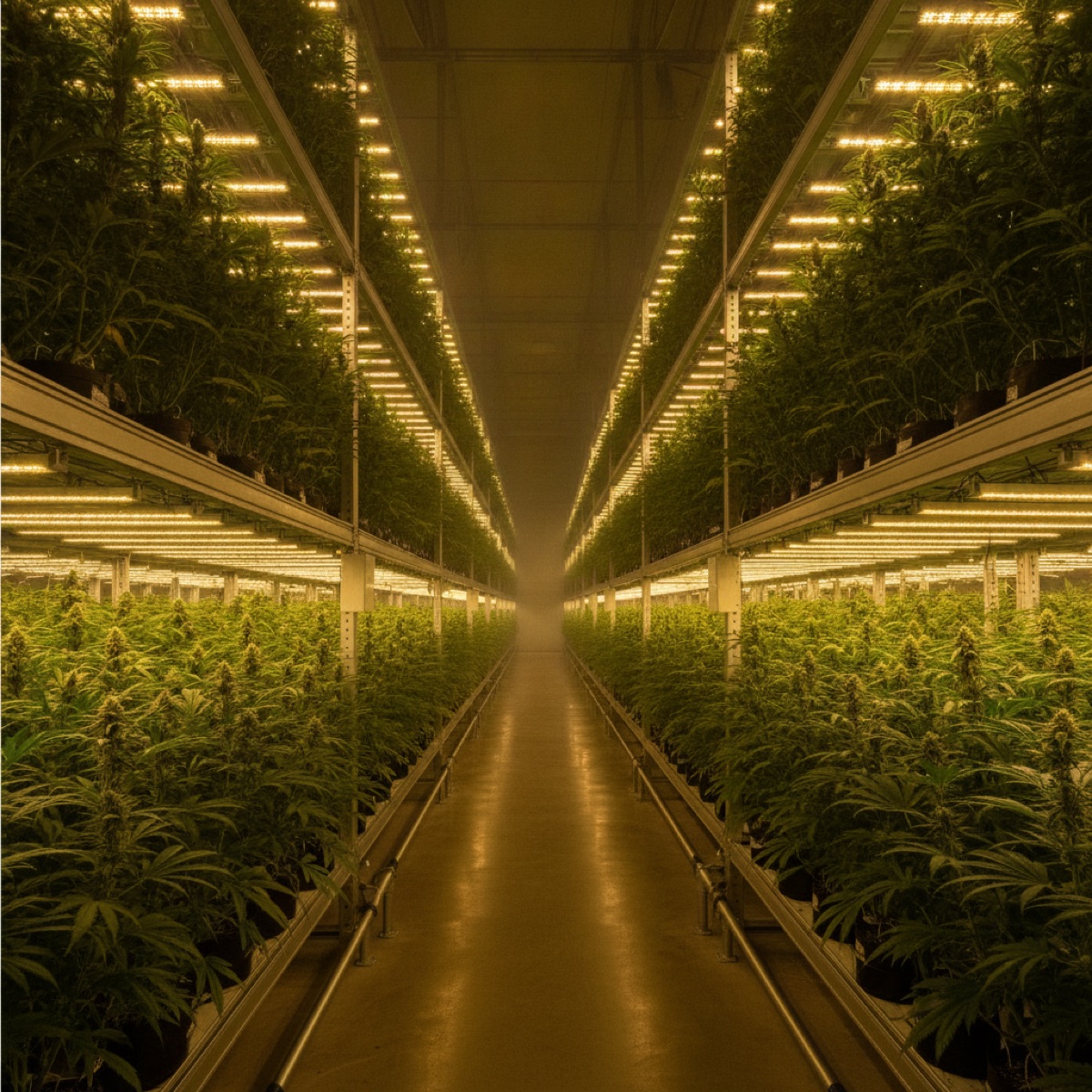 Vertical Farming & Multi-Tier Racks: Double Canopy Without Doubling Footprint