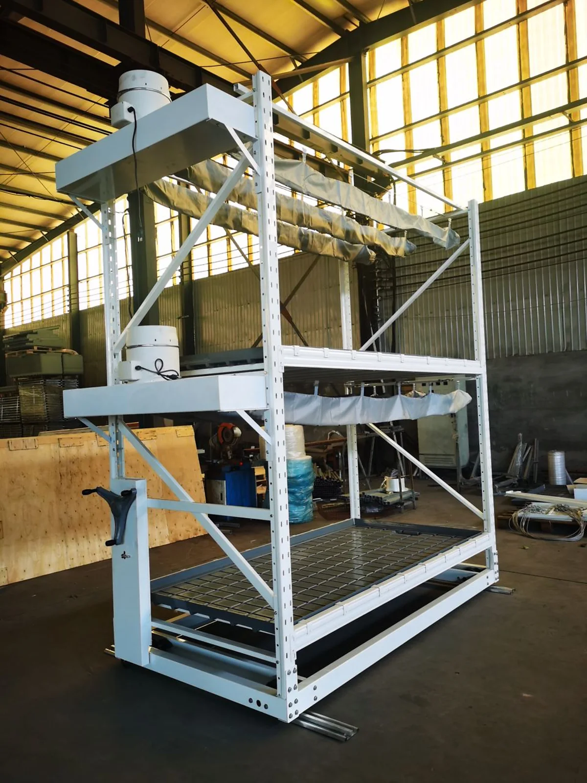 Ventilation and catwalks