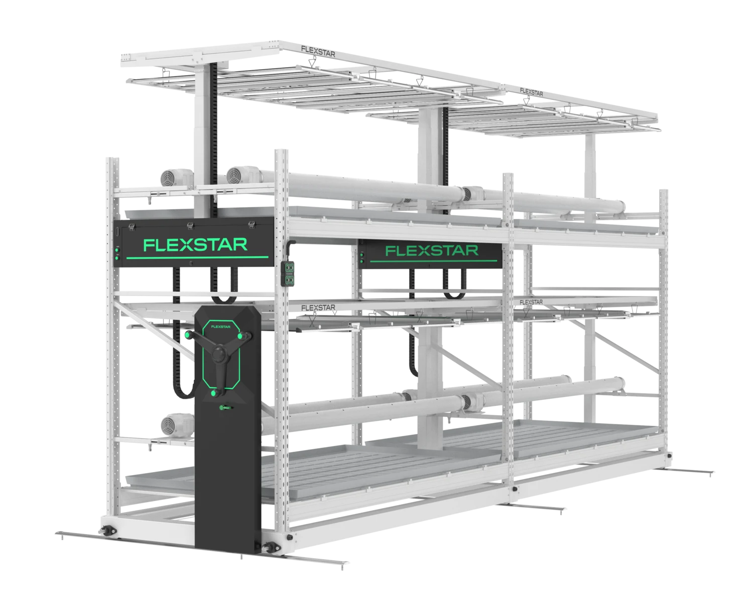 Flexstar Smart Grow Rack — Multilayer vertical cultivation system