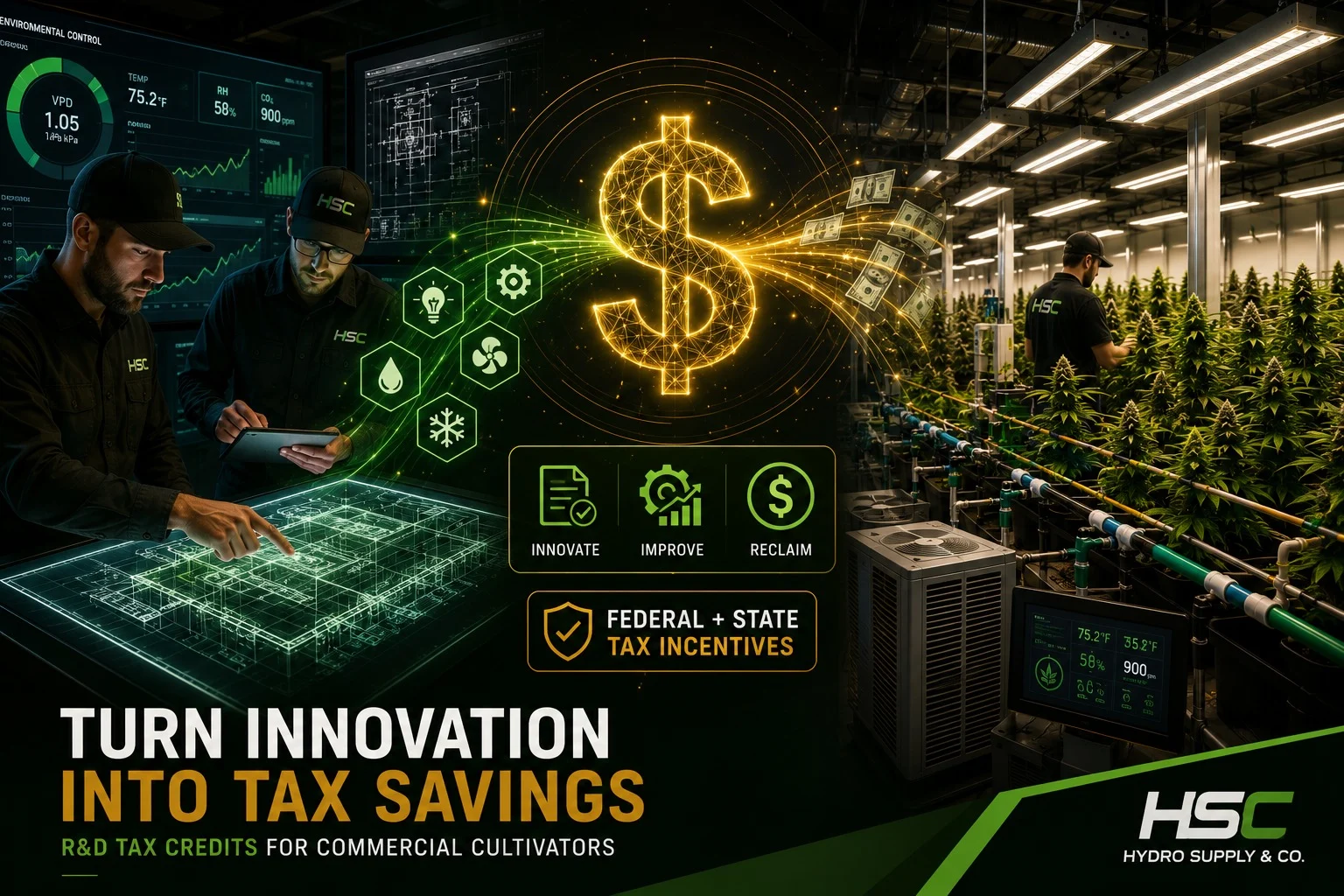 Turn innovation into tax savings — R&D tax credits for commercial cannabis cultivators
